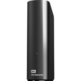 WD ELEMENTS disco duro externo 18000 GB Negro, Unidad de disco duro negro, 18000 GB, 2.0/3.2 Gen 1 (3.1 Gen 1), Negro