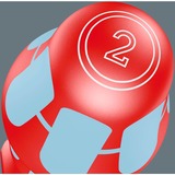 Wera 3160 i/7 Juego de destornilladores Kraftform Plus, acero inoxidable + soporte rojo/Azul