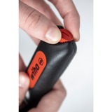Wiha Herramienta de pelado, con cuchilla giratoria automática, Herramienta de pelado / decapado negro/Rojo