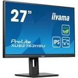 iiyama XUB2763HSU-B1, Monitor LED negro (mate)