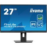 iiyama XUB2763HSU-B1, Monitor LED negro (mate)