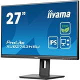 iiyama XUB2763HSU-B1, Monitor LED negro (mate)