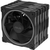 ASUS Prime MR120 Fan ARGB Reverse Black 3in1 Carcasa del ordenador Ventilador 12 cm Negro 3 pieza(s) negro, Ventilador, 12 cm, 1600 RPM, Negro
