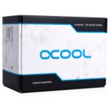 Alphacool Core 100 Aurora Ausgleichsbehälter D5/VPP Acetal/Acryl, Depósito de expansión negro