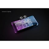 Alphacool Core RX 9070 XT Hellhound + Pure, Refrigeración por agua transparente/Cromado