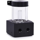 Alphacool Depósito de compensación Core 100 Aurora D5/VPP Acetal/Acrílico, Depósito de expansión negro
