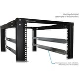 Alphacool Rack de servidor de marco abierto ES 19", Rack, caja de servidor negro
