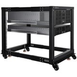 Alphacool Rack de servidor de marco abierto ES 19", Rack, caja de servidor negro