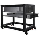 Alphacool Rack de servidor de marco abierto ES 19", Rack, caja de servidor negro