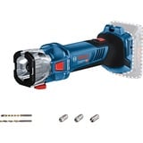 Bosch GCU 18V-30 PROFESSIONAL 30000 RPM Negro, Azul, Rojo, Acero inoxidable, Cortador rotatorio azul/Negro, Pistola atornilladora, Mango recto, 1/4", Negro, Azul, Rojo, Acero inoxidable, Sin escobillas, IPX5