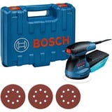Bosch GEX 125-1 AE Professional Lijadora orbital 12000 RPM 24000 OPM Negro, Azul, Rojo azul/Negro, Lijadora orbital, Velcro, Negro, Azul, Rojo, 7500 RPM, 12000 RPM, 15000 OPM