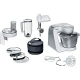 Bosch MUM58231 robot de cocina 1000 W 3,9 L Blanco blanco/Plateado, 3,9 L, Blanco, 3 discos, Acero inoxidable, Plástico, Acero inoxidable, 1000 W