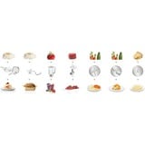Bosch MUM58231 robot de cocina 1000 W 3,9 L Blanco blanco/Plateado, 3,9 L, Blanco, 3 discos, Acero inoxidable, Plástico, Acero inoxidable, 1000 W