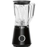 Bosch Serie 4 MMB6141B licuadora 1,5 L Batidora de vaso 1200 W Negro, Batidora depie negro, Batidora de vaso, 1,5 L, Función de impulso, Picahielos, 1 m, 1200 W