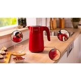 Bosch TWK2M164 tetera eléctrica 1,7 L 2400 W Negro, Gris, Rojo, Hervidor de agua rojo, 1,7 L, 2400 W, Negro, Gris, Rojo, Plástico, Indicador de nivel de agua, Protección contra sobrecalentamiento