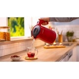 Bosch TWK2M164 tetera eléctrica 1,7 L 2400 W Negro, Gris, Rojo, Hervidor de agua rojo, 1,7 L, 2400 W, Negro, Gris, Rojo, Plástico, Indicador de nivel de agua, Protección contra sobrecalentamiento