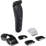 Braun AIO5540 cortadora de pelo y maquinilla Negro 14 Ión de litio, Cortador de pelo negro, Negro, 0,5 mm, 2,1 cm, Batería, 120 min, Batería integrada