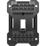 Corsair 2nd Generation 180° PCIe 5.x 12V-2x6 Power Bridge - Estilo B, Puente negro