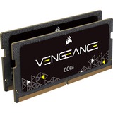 Corsair CMSX64GX4M2A3200C22, Memoria RAM negro