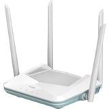 D-Link R15 router inalámbrico Gigabit Ethernet Doble banda (2,4 GHz / 5 GHz) Blanco Wi-Fi 6 (802.11ax), Doble banda (2,4 GHz / 5 GHz), Ethernet, Blanco, Router de sobremesa