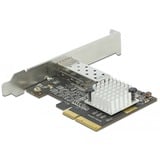 DeLOCK 89100 tarjeta y adaptador de interfaz Interno PCIe, SFP+, Adaptador de red PCIe, PCIe, SFP+, Perfil bajo, PCIe 3.0, Acero inoxidable, PC