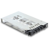 DeLOCK Marco intercambiable de 5,25″ para 6 x 2,5″ HDD / SSD SATA o SAS con cerradura, Bastidor de instalación 