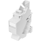 Digitus Carcasa Keystone para montaje en riel DIN, IP20, Caja/Carcasa blanco