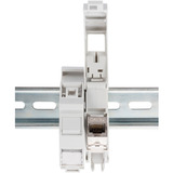 Digitus Carcasa Keystone para montaje en riel DIN, IP20, Caja/Carcasa blanco