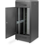 Digitus Armario de red de la serie Unique - 600 x 600 mm (an. x pr.), Armario IT negro, Rack o bastidor independiente, 26U, 800 kg, Negro
