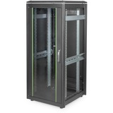 Digitus Armario de red de la serie Unique - 600 x 600 mm (an. x pr.), Armario IT negro, Rack o bastidor independiente, 26U, 800 kg, Negro