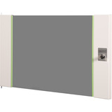 Digitus Puerta frontal de vidrio para carcasa de pared de 19" 7U serie Unique, Panel frontal gris