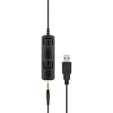 EPOS | Sennheiser SC 45 USB MS, Auriculares con micrófono negro