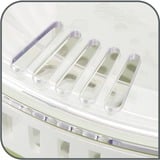 Emsa 513441 molinillo para alimentos, Cuenco acero fino/Transparente, Negro, Acero inoxidable, Acero inoxidable, 270 mm, 272 mm, 165 mm, 1,5 kg