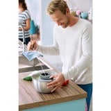 Emsa 513441 molinillo para alimentos, Cuenco acero fino/Transparente, Negro, Acero inoxidable, Acero inoxidable, 270 mm, 272 mm, 165 mm, 1,5 kg