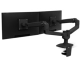 Ergotron LX Series 45-245-224 soporte para monitor 68,6 cm (27") Negro Escritorio, Soporte de monitor negro, Abrazadera/Atornillado, 18,1 kg, 68,6 cm (27"), 100 x 100 mm, Ajustes de altura, Negro
