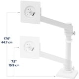 Ergotron NX Monitor Arm, Soporte de monitor blanco