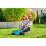 GARDENA Cortacésped a batería PowerMax 30/18V P4A solo, 18Voltios negro/Turquesa
