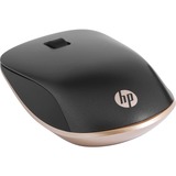 HP Ratón Bluetooth 410 de perfil bajo y plata negro/Plateado, Ambidextro, Bluetooth, 2000 DPI, Negro, Plata