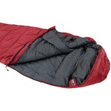 High Peak Redwood -3 L, Saco de dormir rojo oscuro/Gris