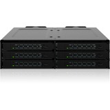 Icy Dock ToughArmor MB118VP-B, Chasis intercambiable negro