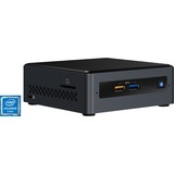 Intel® NUC NUC7CJYHN UCFF Negro J4005 2 GHz, Barebone negro, UCFF, Mini PC barebone, DDR4-SDRAM, Serial ATA III, Ethernet, Wi-Fi 5 (802.11ac)