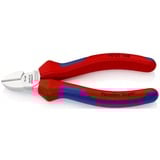 KNIPEX Cortaalambres 70 05 140, Alicates de corte rojo/Azul