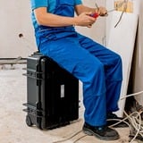 KNIPEX Maletín de herramientas "Robust45 Move" Eléctrico, 63 piezas, Kit de herramientas negro