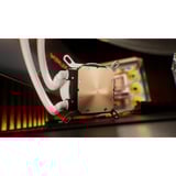 Krux HydroGlance 360 LCD White, Refrigeración por agua blanco