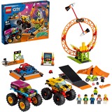 LEGO 60295 City Stuntz Espectáculo Acrobático: Arena, Set con Monster Trucks, Juegos de construcción Set con Monster Trucks, Juego de construcción, 6 año(s), Plástico, 668 pieza(s), 1,53 kg