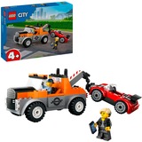 LEGO City Camión Grúa y Reparación del Deportivo, Juegos de construcción Juego de construcción, 4 año(s), Plástico, 101 pieza(s), 366 g