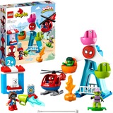 LEGO DUPLO 10963 Marvel Spider-Man y sus Amigos: Aventura en la Feria, Helicóptero de Juguete, Juegos de construcción Helicóptero de Juguete, Juego de construcción, 2 año(s), Plástico, 41 pieza(s), 871 g