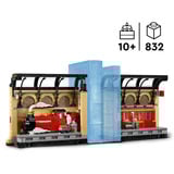 LEGO Harry Potter Rincón entre Libros: Expreso de Hogwarts™, Juegos de construcción Juego de construcción, 10 año(s), Plástico, 832 pieza(s), 1,4 kg