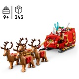 LEGO Iconic Trineo de Papá Noel, Juegos de construcción Juego de construcción, 9 año(s), Plástico, 343 pieza(s), 421 g