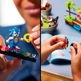 LEGO Ideas : Sonic the Hedgehog – Green Hill Zone, Juegos de construcción Juego de construcción, 18 año(s), Plástico, 1125 pieza(s), 1 kg